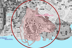 Galaxy marked in the site map